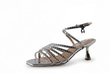 Steve Madden Sandalen in maat 38 Zilver, Kleding | Dames, Schoenen, Overige kleuren, Verzenden, Steve Madden, Sandalen of Muiltjes
