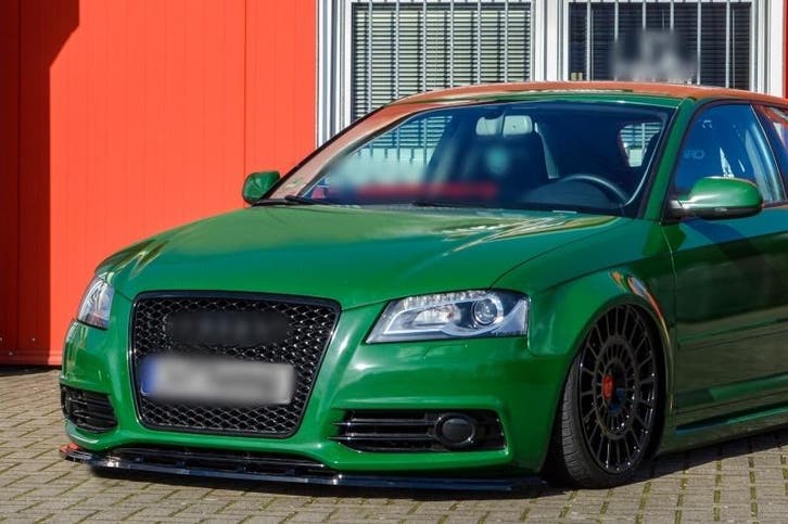 Front Splitter voor Audi A3 8P S-line Facelift, Auto diversen, Tuning en Styling, Ophalen of Verzenden