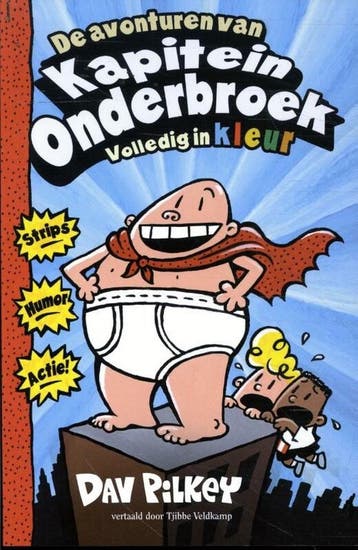 De avonturen van Kapitein Onderbroek / Kapitein Onderbroek /, Verzenden, Gelezen, Dav Pilkey