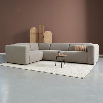 *WOONWINKEL* Hoekbank Links Taupe, Verzenden, Nieuw