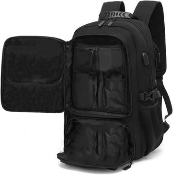 Rugtas 60 liter - Oxford Nylon | Laatste Stuk! 51% Korting, 40 tot 60 cm, 30 cm of meer, Zwart, Ophalen of Verzenden