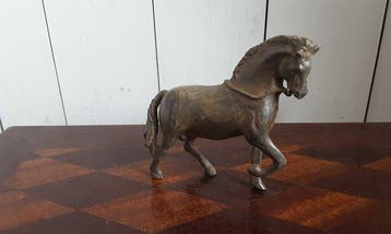 P. Chenet - Beeld, Paard - 10 cm - Brons