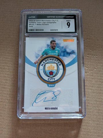 2024/25 DAKA DAKA Mateo Kovai IN-SL-7 Gesigneerde kaart,, Nieuw
