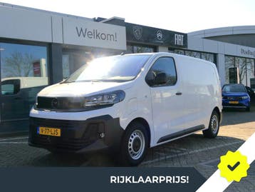 Opel Vivaro-e | Zakelijke Lease v.a. €557.58 pm, Automaat, Stof, Gebruikt, Wit