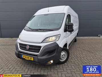 Fiat Ducato 2.3 MultiJet L3H2 Airco Camera Navi 130 PK, Gebruikt, Euro 6, Wit, Airconditioning