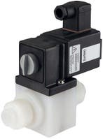 Magneetventiel G1/2 NC PVC FKM 0-1,5bar/22psi 12VDC Vacuüm, Verzenden, Nieuw