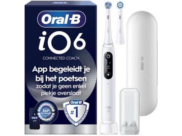 Oral-B iO 6N - Elektrische Tandenborstel - 5 Poetsstanden -, Verzenden, Zo goed als nieuw