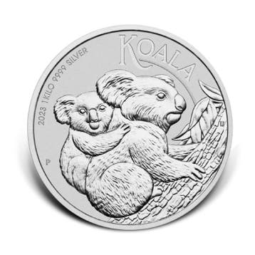 1 kilo zilveren Koala munt 2023, Verzenden