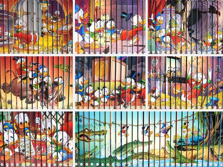 Donald Duck Pockets/Rugtekeningen, Weekbladensets & Vakantie, Boeken, Stripboeken, Zo goed als nieuw, Complete serie of reeks