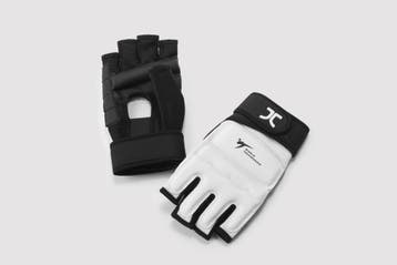 Taekwondo-handbeschermers JCalicu | WT | Wit (Maat: XS), Verzenden, Nieuw, Taekwondo, Vechtsportbescherming