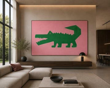 Hamelink - Pink Crocodile