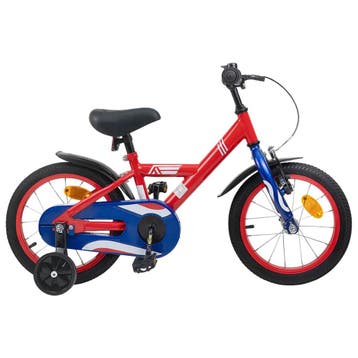 vidaXL Kinderfiets 14 Inch voor 3-5 jaar oud Rood, Verzenden, Nieuw