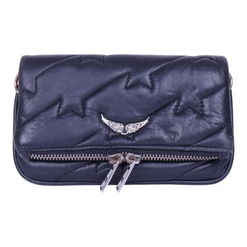 Zadig & Voltaire Stella Wings Crossbody Zwart, Sieraden, Tassen en Uiterlijk, Verzenden, Zo goed als nieuw