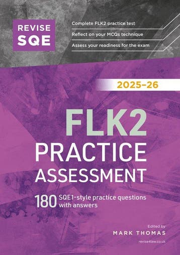 9781917183628 Revise SQE FLK2 Practice Assessment 2025/26, Verzenden, Nieuw, Mark Thomas