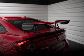 Maxton Carbon Spoiler met LED Honda Civic SI Mk10, Verzenden