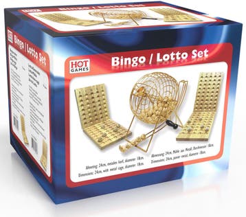 Lotto-Bingomolen Metaal (18 cm) | HOT Games -, Verzenden, Nieuw