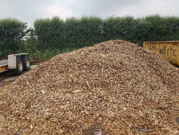 Mooie houtsnippers, levering in Noord-Holland!!, Tuin en Terras, Overige Tuin en Terras, Nieuw