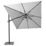 Challenger T2 zweefparasol 350x260 cm lichtgrijs, Tuin en Terras, Parasols, Ophalen of Verzenden, Nieuw
