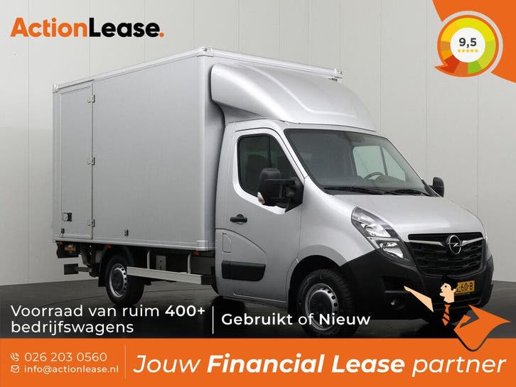 Opel Movano Bakwagen L4 H1 2021 Diesel Handgeschakeld, Auto's, Zwart, Movano, Nieuw, Zilver of Grijs
