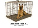 Flamingo Ebo - Hondenbench XL - Opvouwbaar - 109x70x77 cm -, Dieren en Toebehoren, Hondenbenches, Verzenden, Zo goed als nieuw