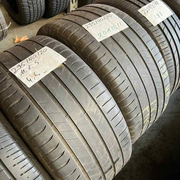 2 x Michelin Latitude Sport 295-40-20 Zomerbanden 4,5mm, Gebruikt, 295 mm, Ophalen of Verzenden, Band(en)