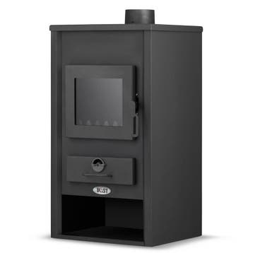 CV Houtkachel Watermantel | 22kW Antraciet | Nieuw | Sche..., Ophalen of Verzenden, Vrijstaand, Hout, Nieuw