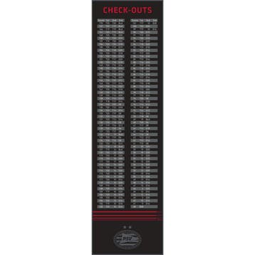 PSV Dartmat Checkouts - 285 x 79 cm (Dart Mat), Ophalen of Verzenden, Nieuw, Overige typen