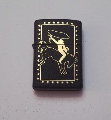Zippo, Cowboy Marzo de 2010 - Aansteker - Staal, Nieuw