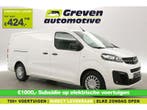 Opel Vivaro-e 75 kWh L3H1 | Snelladen | Airco | Cruise |, Automaat, Wit, Elektrisch, Opel
