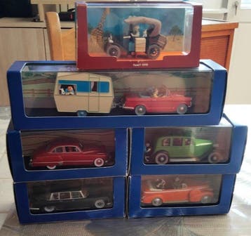 Atlas 1:43 - Modelauto (7) - Collection Tintin - véhicules, Nieuw