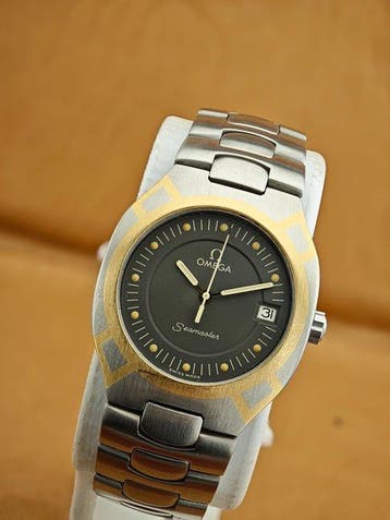 Omega - Seamaster Polaris Quartz – Full Original – Unisex –, Nieuw