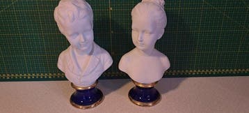 Capodimonte, Pucci - Beeldje, Louise & Alexandre Brongniart