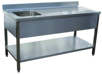 Cheftafel spoelbak links, met onderblad, Ophalen of Verzenden, Nieuw zonder verpakking