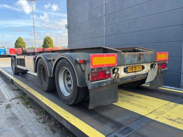 GS Meppel containeraanhangwagen | 28 tons, Aanhangers en Opleggers