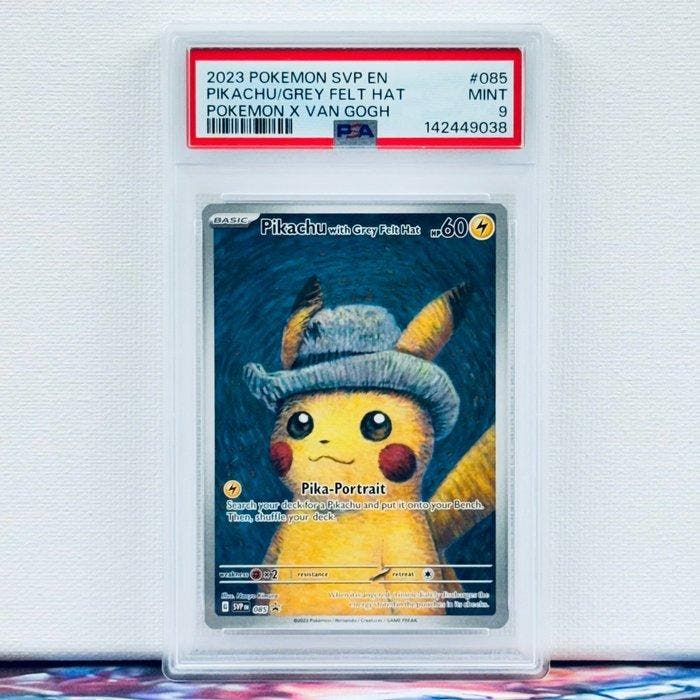 Pokémon Graded card - Pikachu With Grey Felt Hat 085 -, Hobby en Vrije tijd, Verzamelkaartspellen | Pokémon
