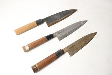 Keukenmes - Deba bch - Staal - Japan - Mes KATANA Deba