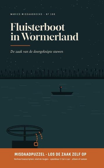 Fluisterboot In Wormerland | B.V. Waries | Nieuw, Ophalen of Verzenden, Nieuw, B.V. Waries