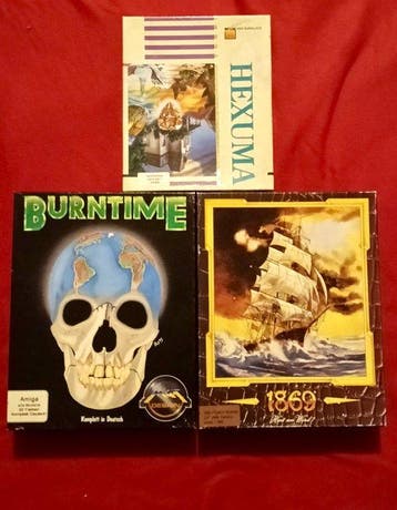 Amiga, Commodore - Burntime, 1869: Hart am Wind!, Hexuma:, Nieuw