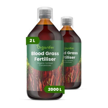 Vloeibare meststof voor bloedgras - 2x1 liter, Verzenden, Mest