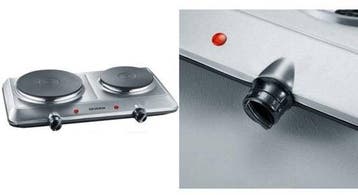 Severin DK 1014 Dubbele kookplaat -  – Product is niet, Huis en Inrichting, Verzenden, Nieuw