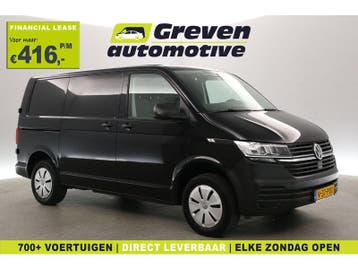 Volkswagen Transporter 2.0 TDI T6.1 L1H1 | Airco | 3 Zits, Volkswagen, Zwart, Nieuw, Handgeschakeld