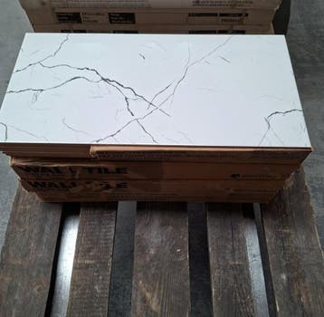 SALE - Eros White, 30 x 60 cm, 5,5m2, nr356 -  Keramische, Doe-het-zelf en Verbouw, Ophalen of Verzenden, Nieuw