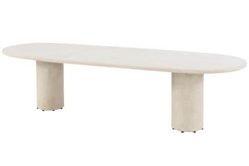 4SO Hampton ovale tuintafel 300x110 cm. - Mortex, Verzenden, Nieuw, Rond