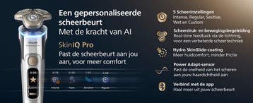 Philips Shaver i9000 Prestige Ultra Elektrisch, Verzenden, Nieuw
