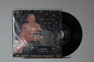 vinyl single 7 inch - The Benny Goodman Quartet - Stompin..., Cd's en Dvd's, Vinyl Singles, Verzenden, Zo goed als nieuw, 7 inch