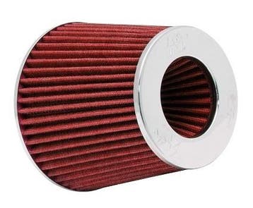 K&N RG-1001RD-L Universele Luchtfilter Cone Rood, Ophalen of Verzenden, Nieuw