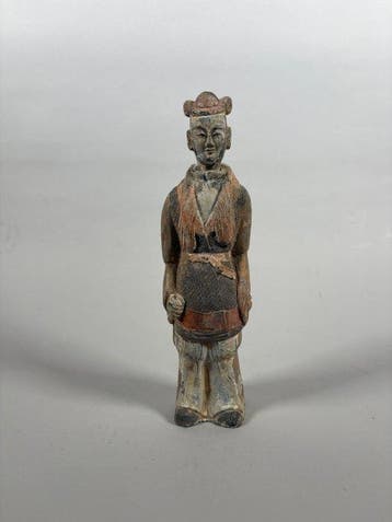 Oud Chinees, Tang-dynastie Terracotta Mingqi - 26 cm
