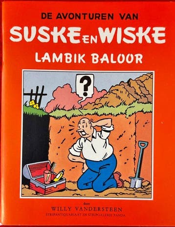 Suske en Wiske - Jubileum uitgaven Panda - Lambik baloor - 1, Boeken, Stripboeken, Nieuw