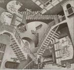 M.C. Escher (1898-1972) - after - Relativity- Artprint - 65, Antiek en Kunst