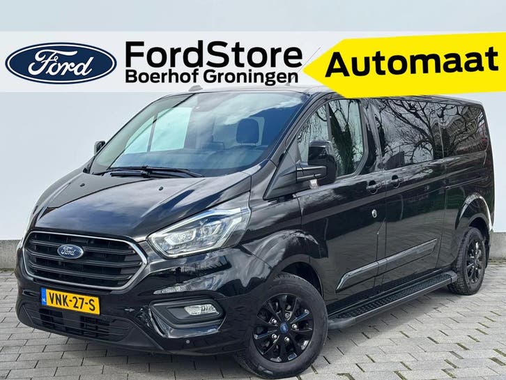 Ford Transit Custom | Zakelijke Lease v.a. €499.94 pm, Auto's, Bestelauto's, Lease, Automaat, Diesel, Zwart, Ford, Financial lease